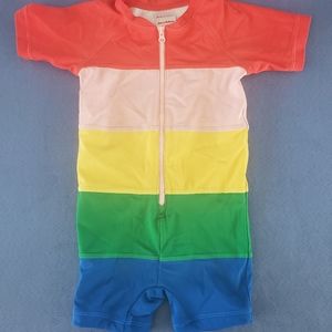 Hanna Andersson color block swimsuit